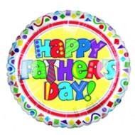 Happy Father's Day Funky Letters Balloon